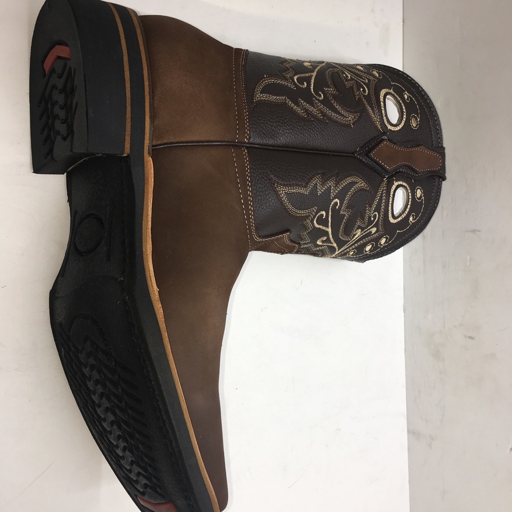 Women’s Rodeo SquareToe Brown Boot Bota Rodeo Dama - Picture 6 of 8